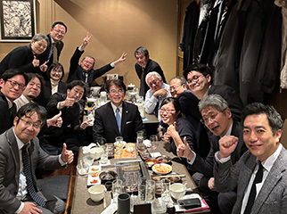 懇親会