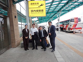 函館空港集合写真