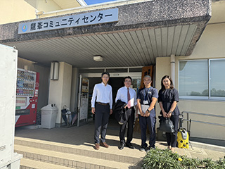 水害被災地訪問