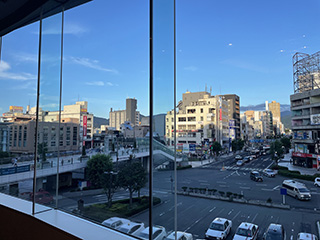 山形駅前ホテルより